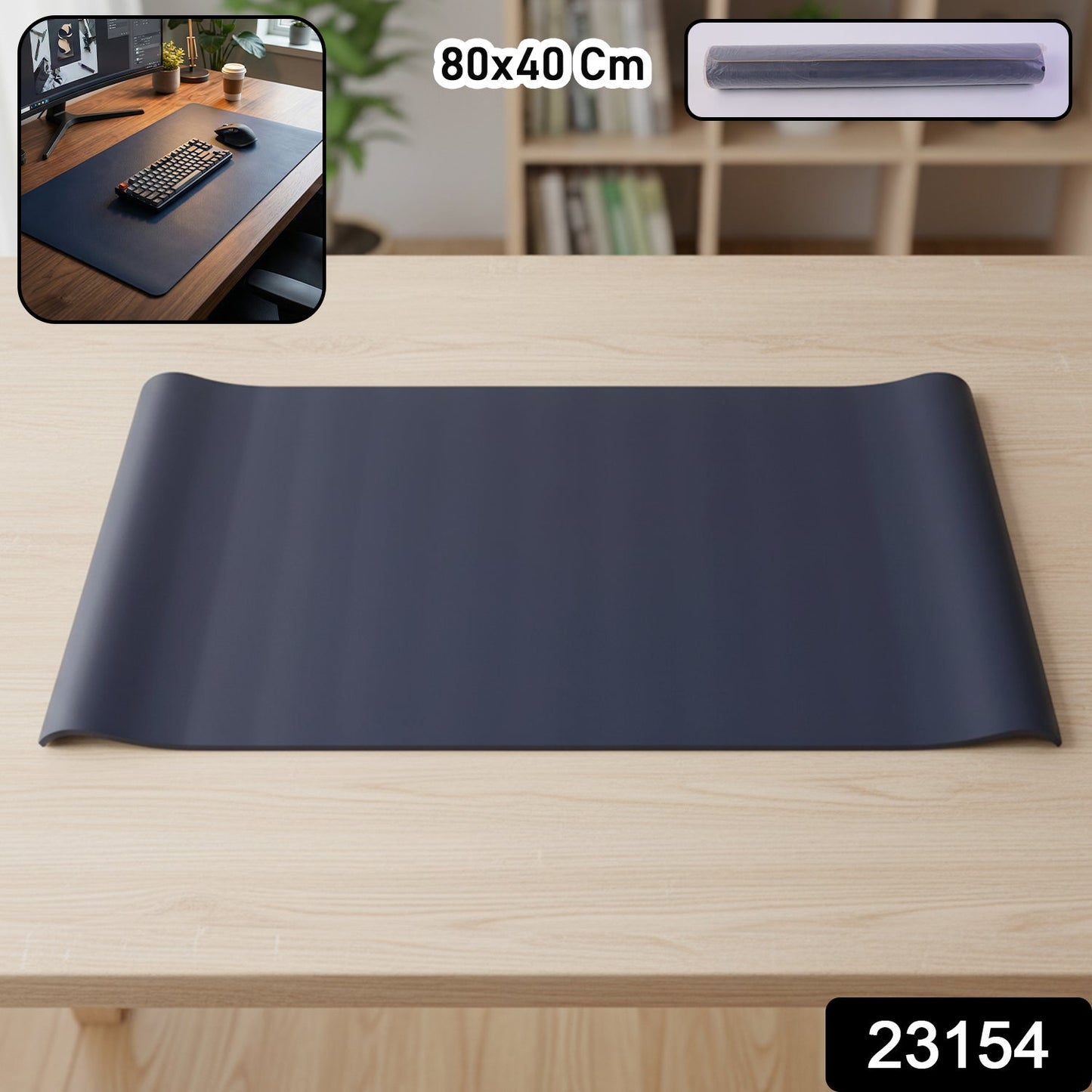 Premium Anti - slip Large Desk Mat Mouse Pad (1 Pc80x40 Cm) - Grandsell