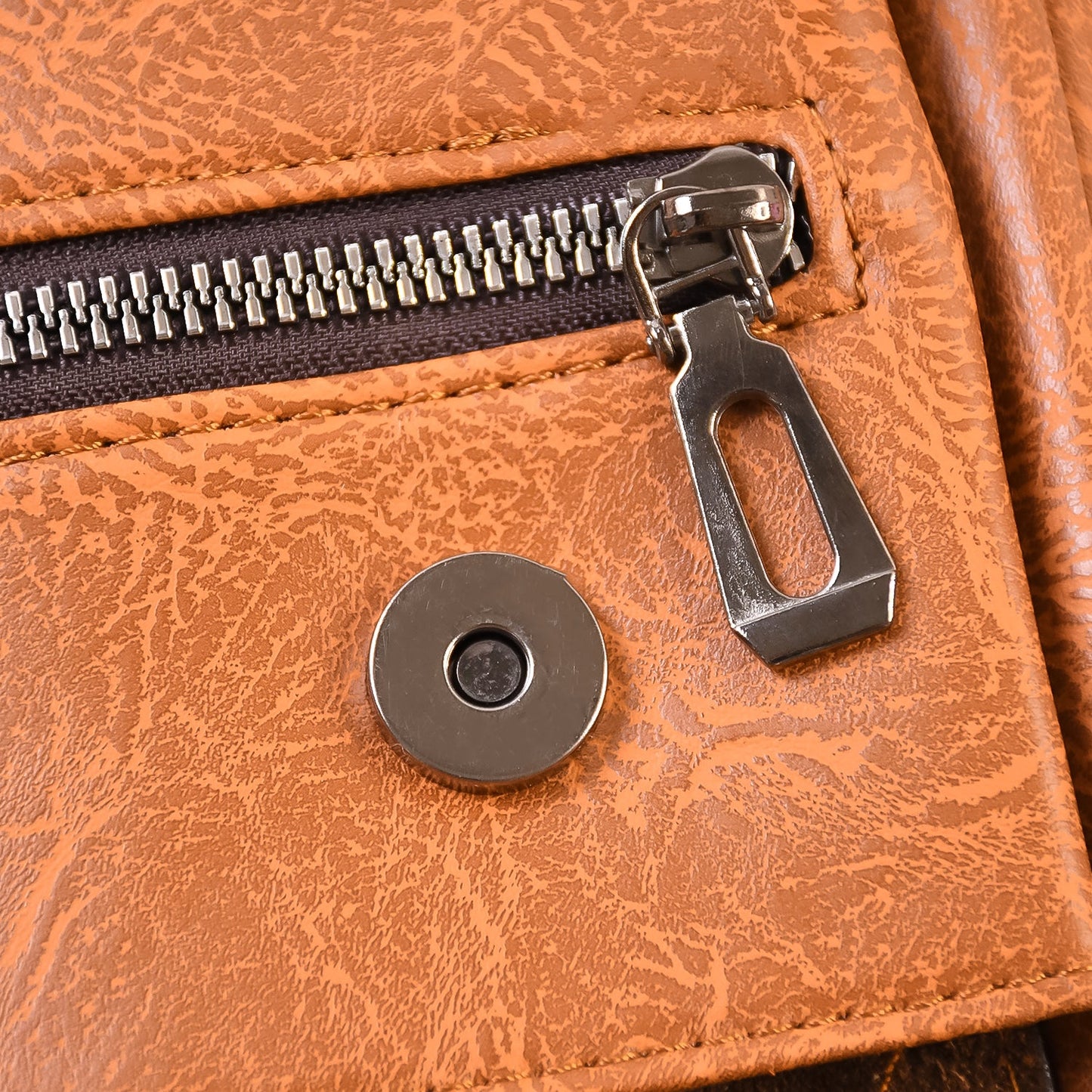 Premium Faux Leather Multipurpose Messenger Briefcase With Shoulder Strap (1 Pc) - Grandsell