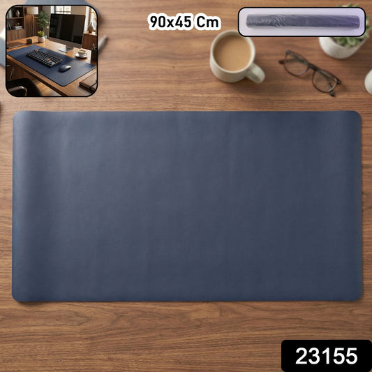 Premium Leather Finish Large Desk Mat Mouse Pad (1 Pc 90x45 Cm) - Grandsell