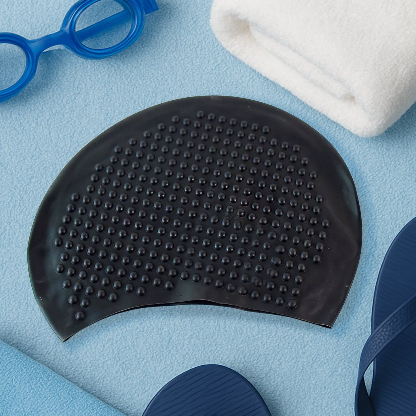 Premium Silicone Waterproof Swimming Cap (1 Pc) - Grandsell