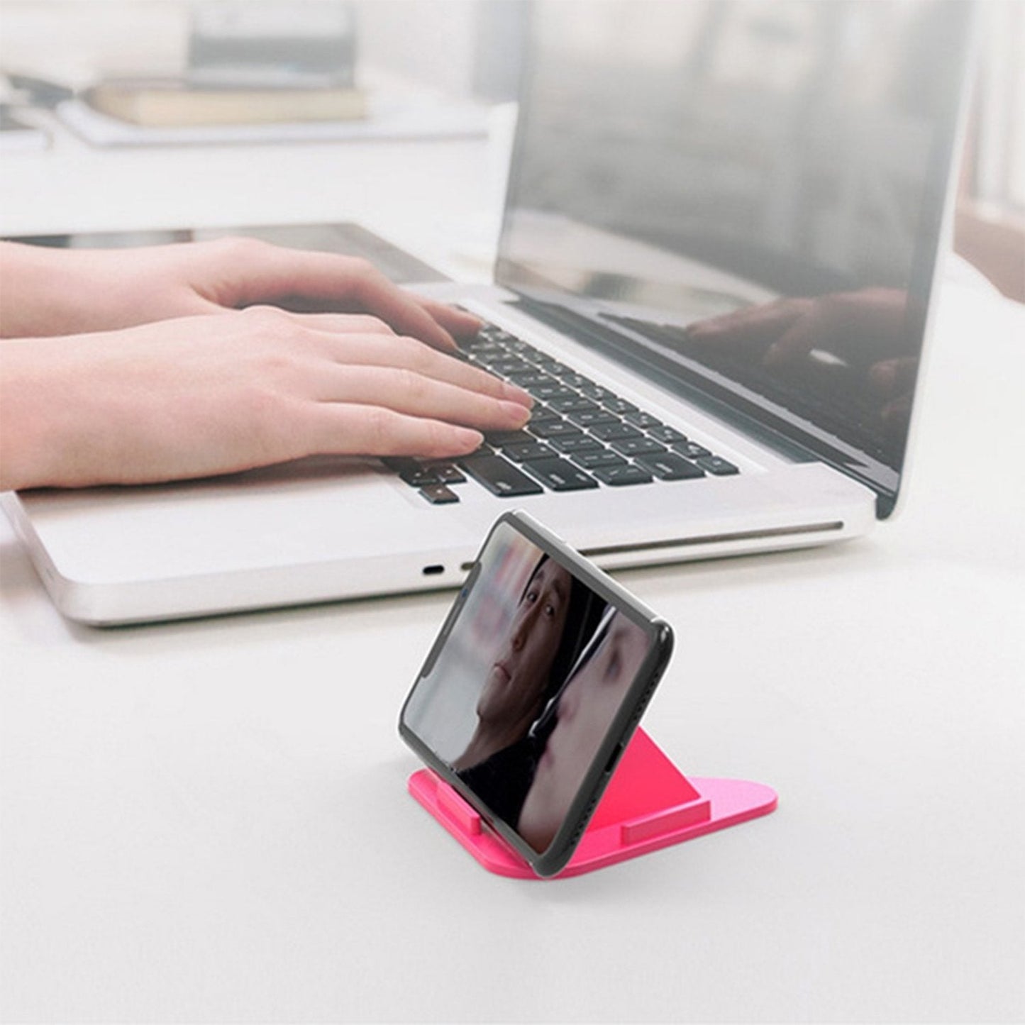 Pyramid Mobile Stand With 3 Different Inclined Angles - Grandsell