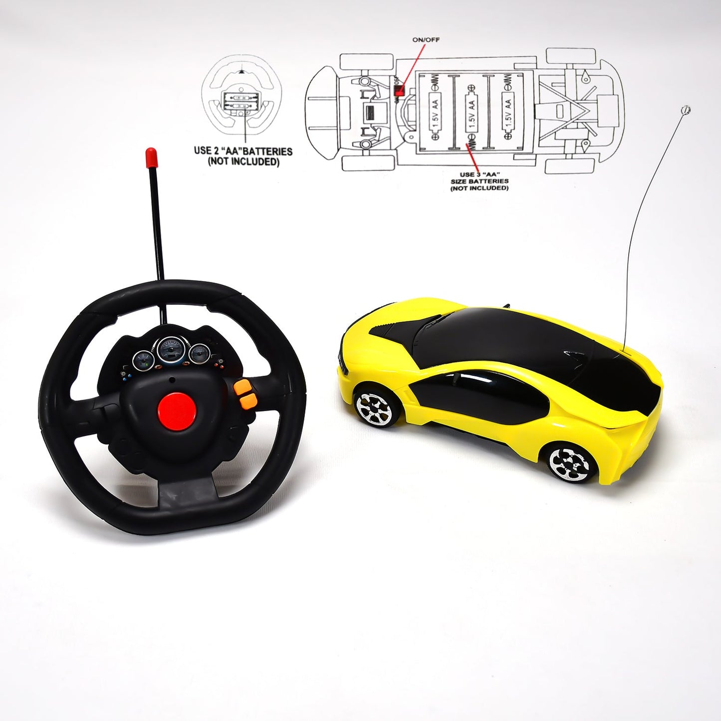 Racing Fast Steering Remote Control Modern Attractive Car For Kids - Grandsell