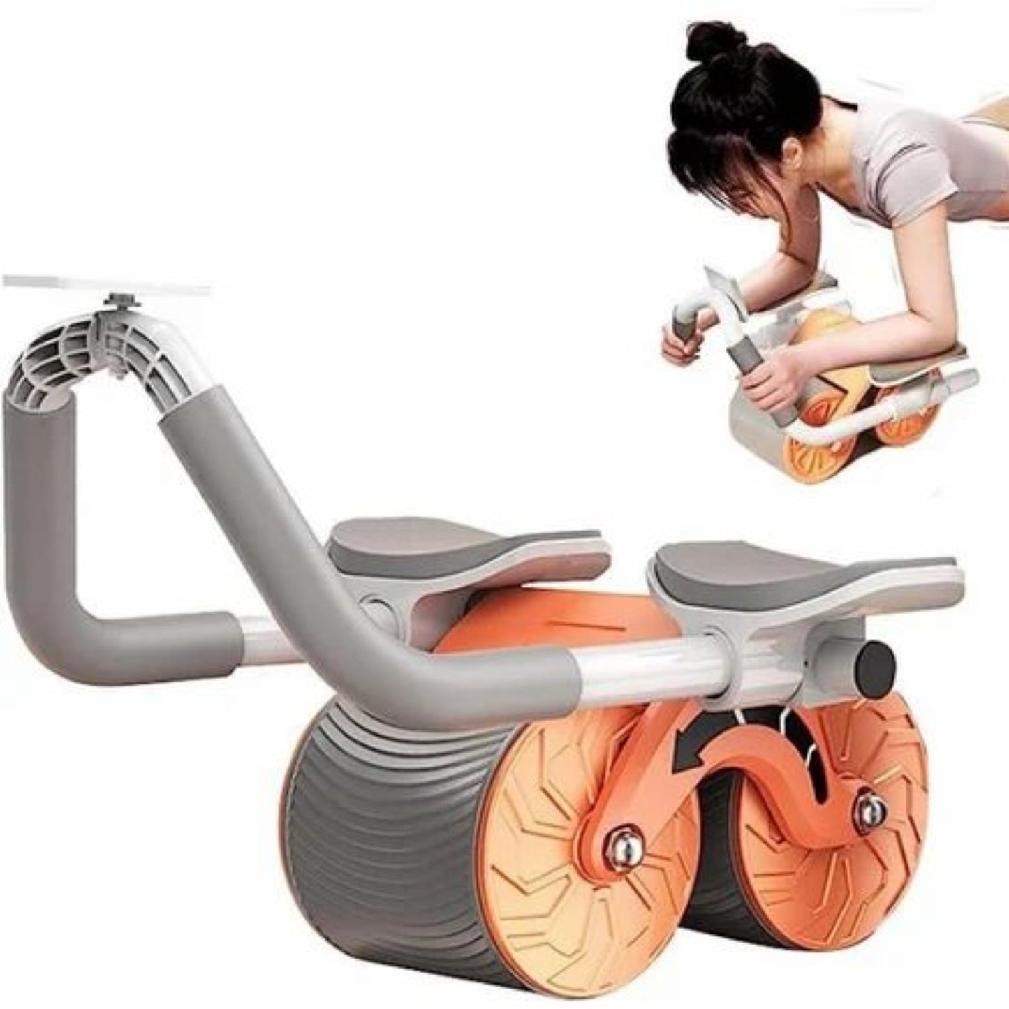Rebound Abdominal Wheel – Core Strength Trainer for Home Workouts - Grandsell