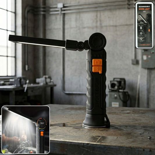 Rechargeable Adjustable Big Led Work Light (1 Pc) - Grandsell