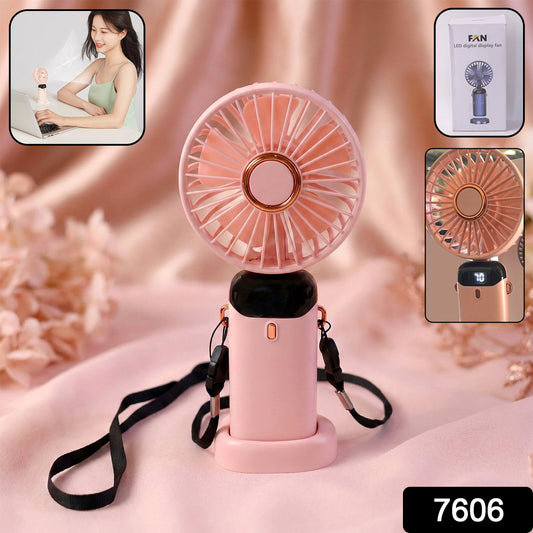 Rechargeable Portable Handheld Fan (1 Pc) - Grandsell