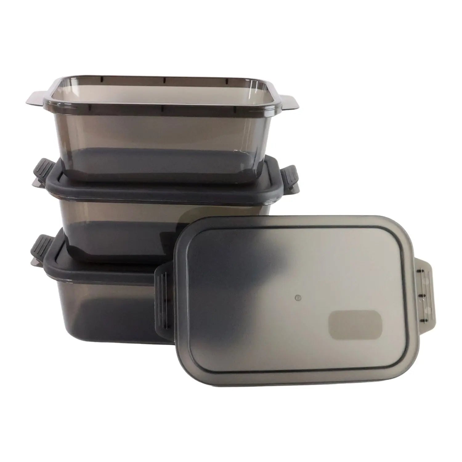 Rectangular Food Storage Containers - (3 Pc Set) - Grandsell