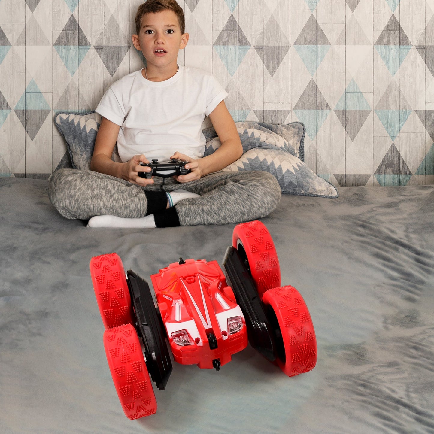 Remote Control Car Double Sided Fast Stunt Car (1 Set) - Grandsell