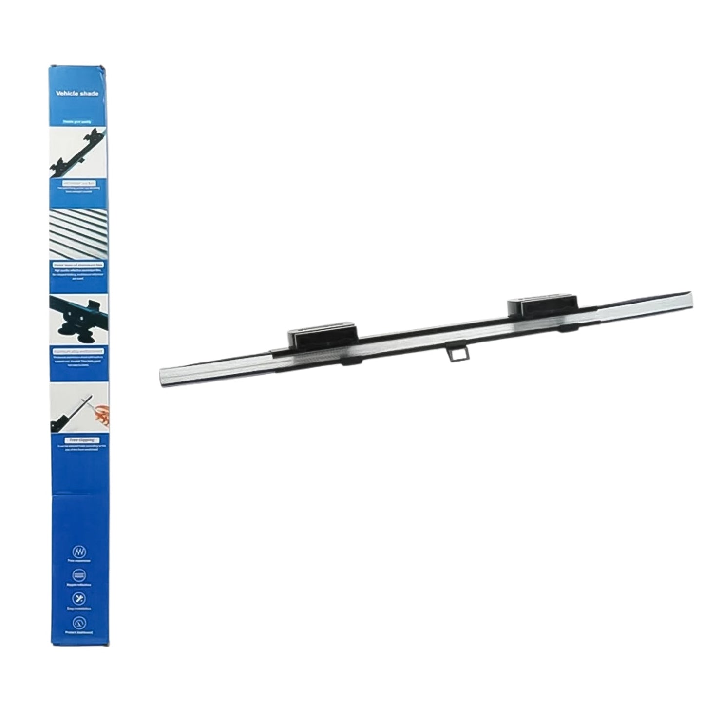 Retractable Long Foldable Windshield Sun Shade For Car (1 Set) - Grandsell