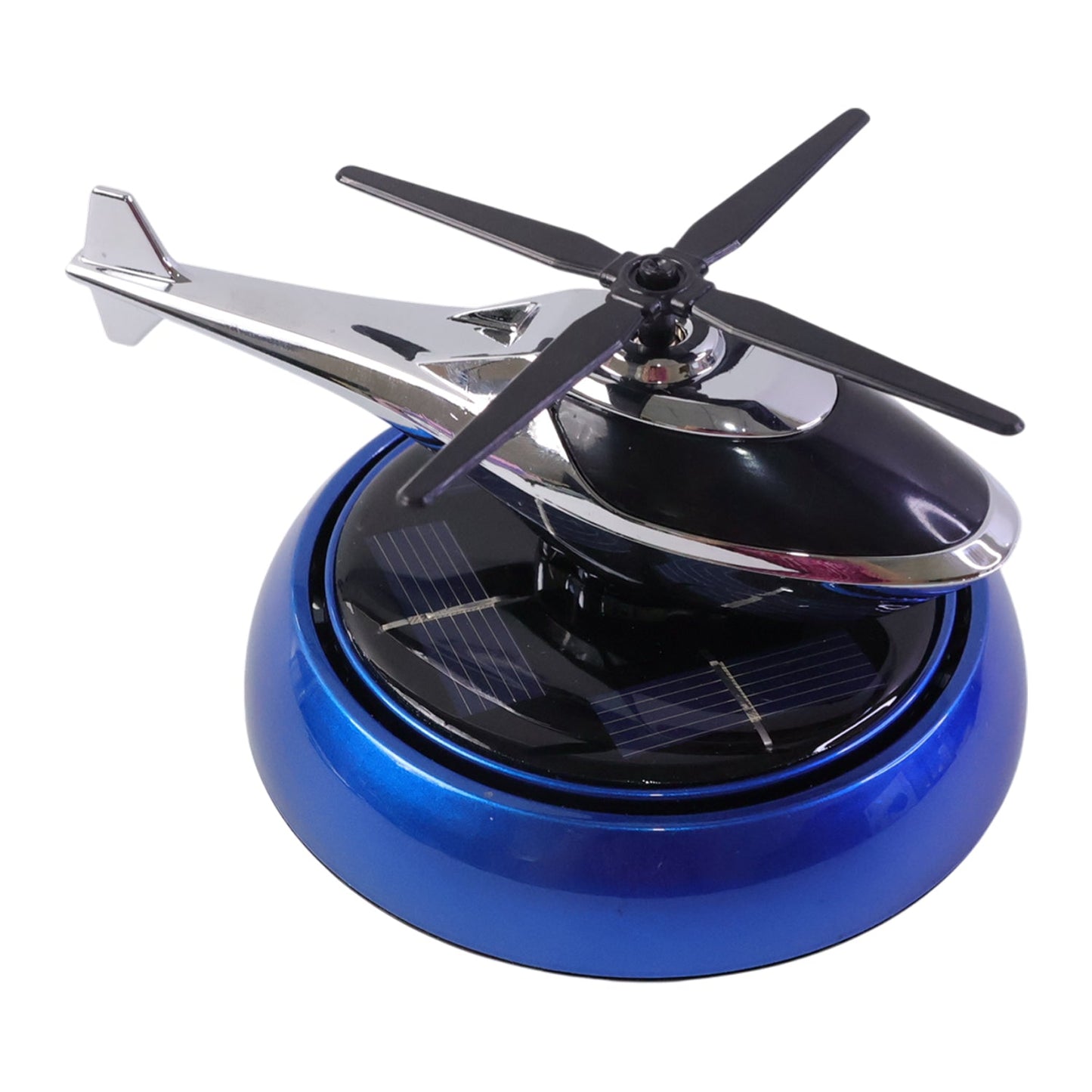 Solar Helicopter Car Dashboard Air Freshener Rotating Perfume Decor - Grandsell