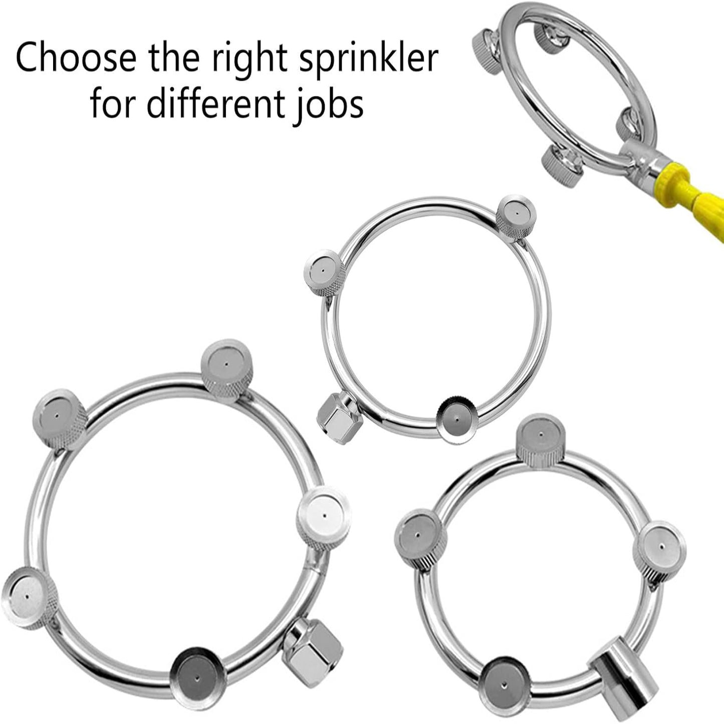 Stainless Steel High - Pressure Circular Misting Nozzle – For Manual & Electric Sprayers - Grandsell