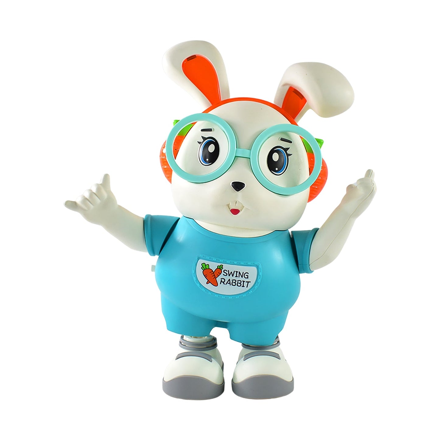 Swing Rabbit Musical Dancing Toy Interactive Bunny With Lights Sounds - Grandsell