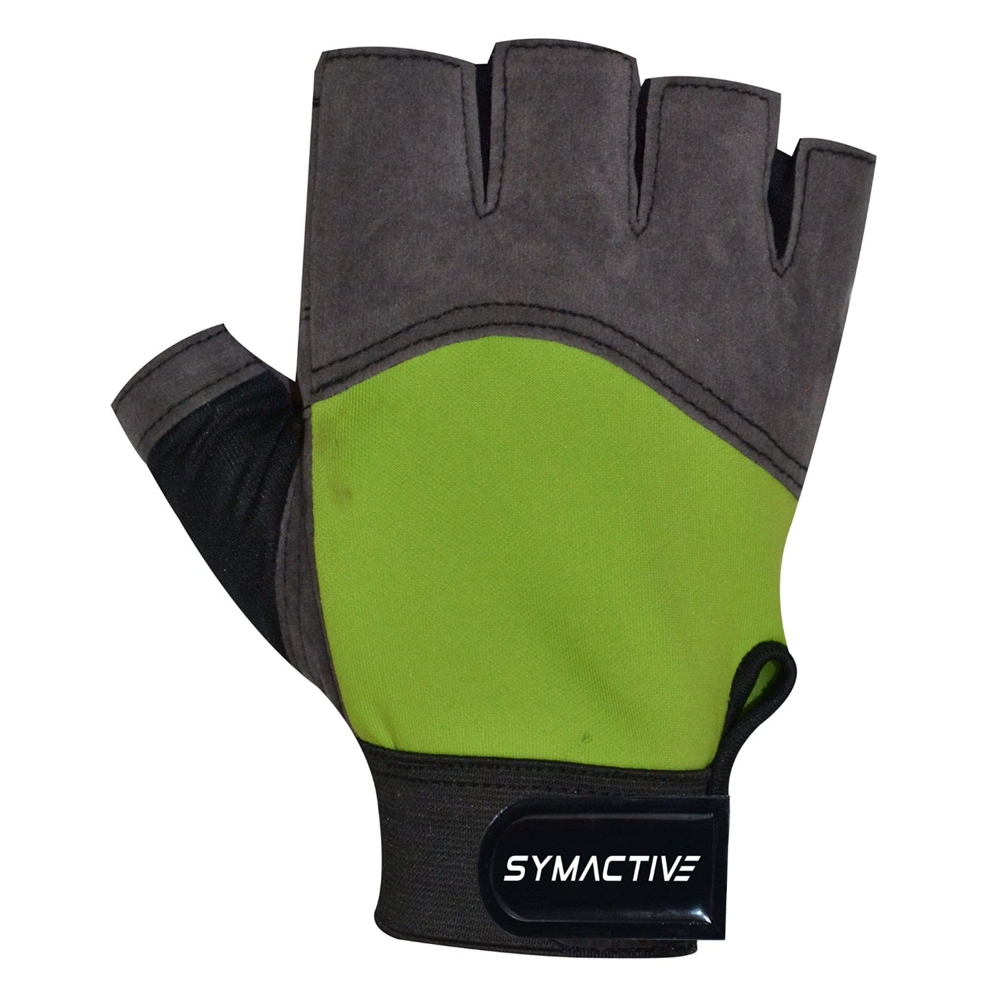Symactive Gym Training Gloves (Set of 2) – Vision Grey/Green Fitness Gloves - Grandsell