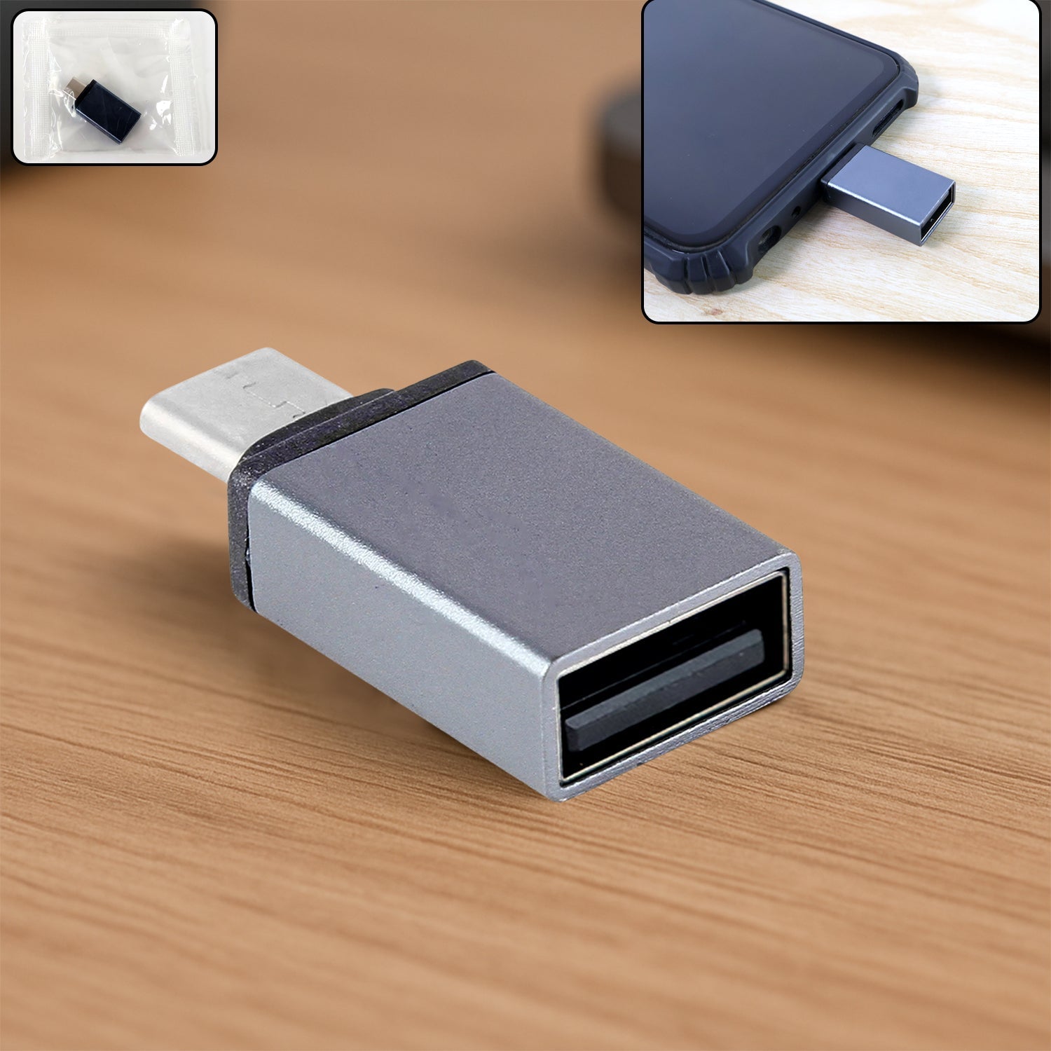 Type - c Otg Adapter Pen Drive - (1 Pc) - Grandsell