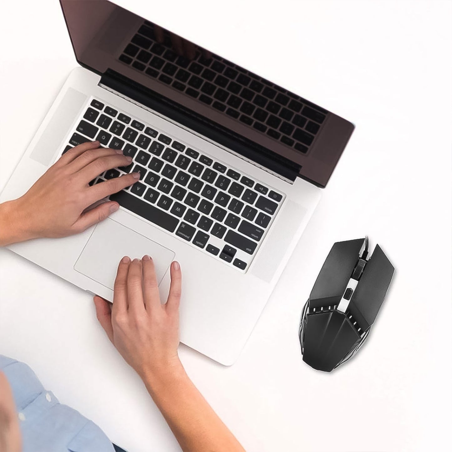 Usb Wired Mouse Ergonomic Design Gaming Mouse (1 Pc) - Grandsell