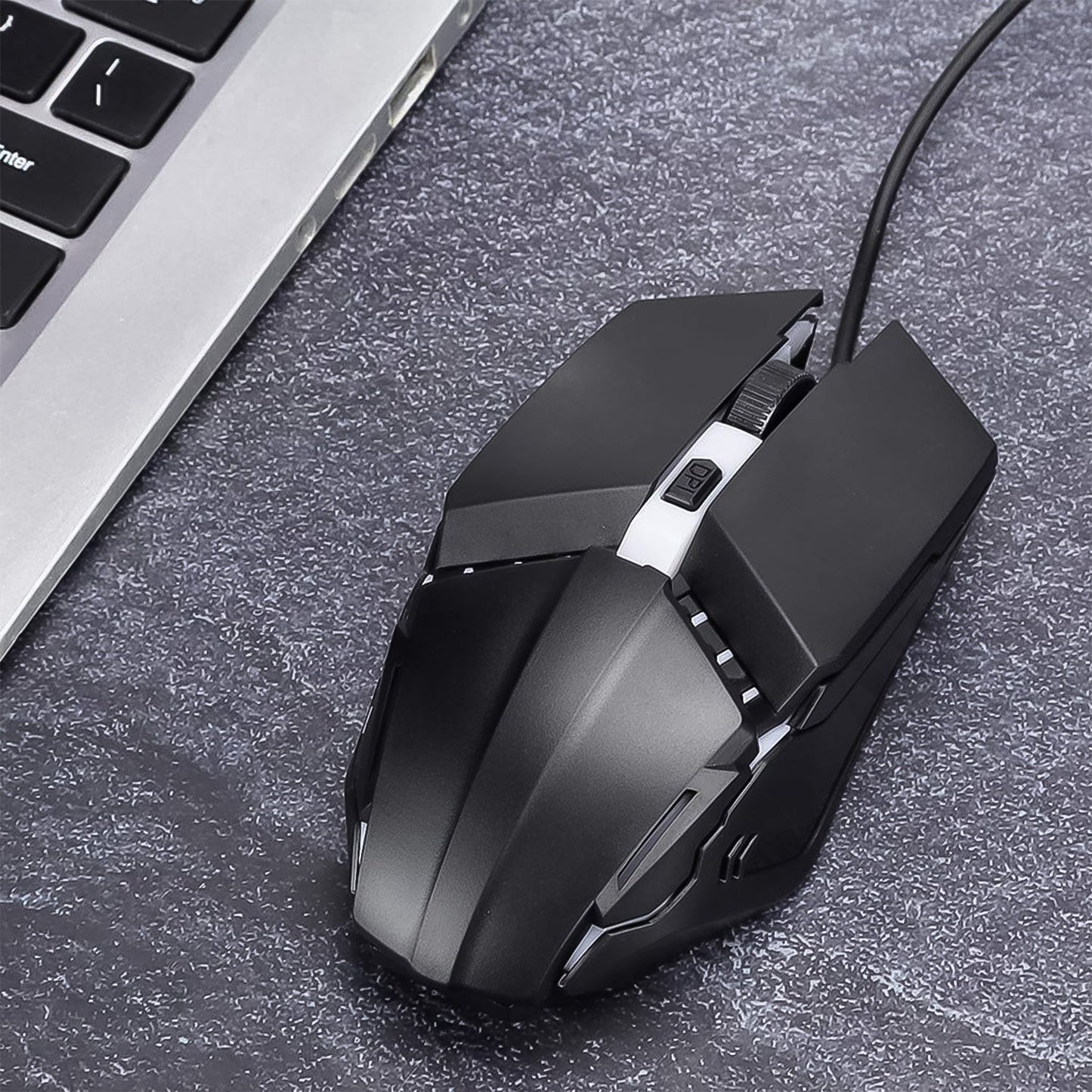 Usb Wired Mouse Ergonomic Design Gaming Mouse (1 Pc) - Grandsell