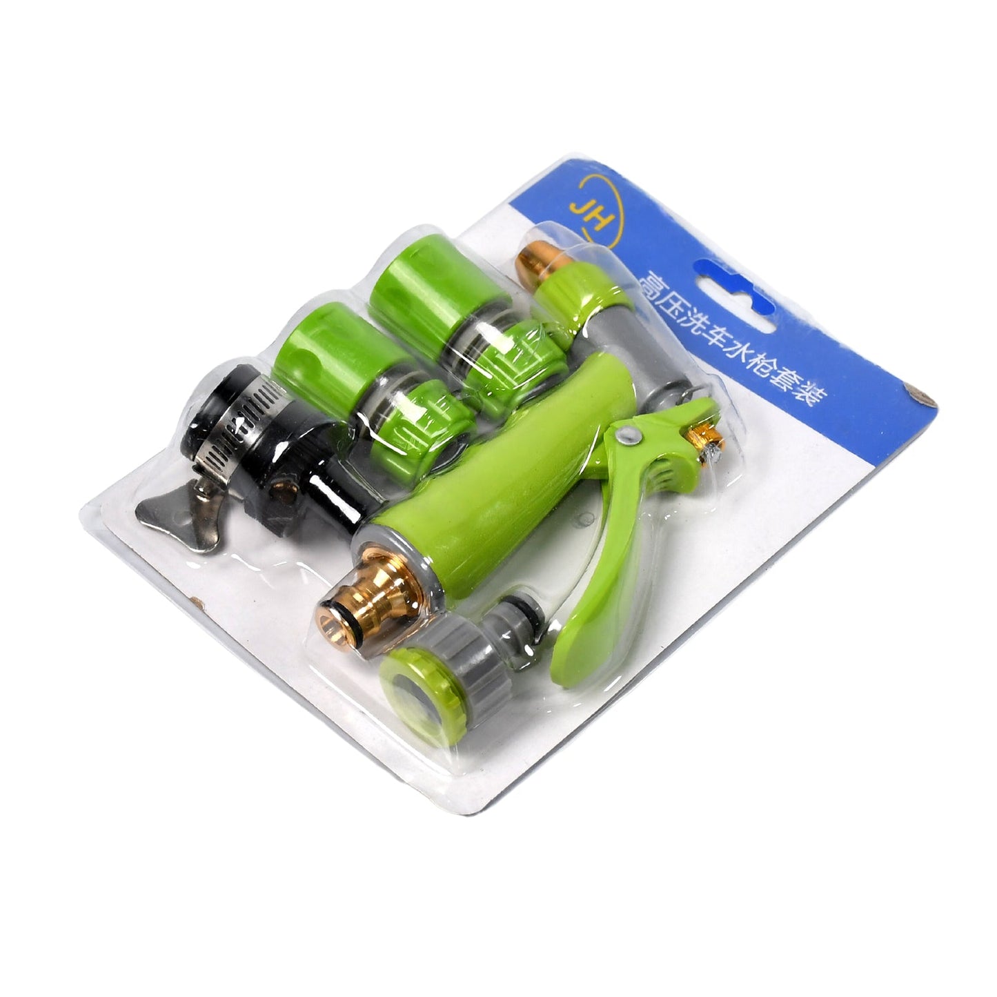 Water Spray Nozzle Hose Sprayer High Pressure Long Range Zinc Alloy Rotatable - Grandsell