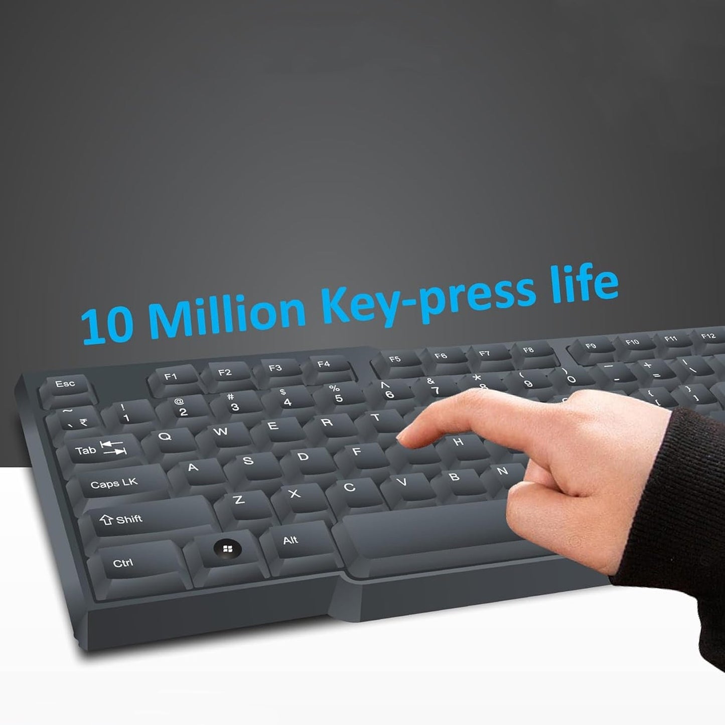 Wired Usb Keyboard 104 Keys (1 Pc) - Grandsell